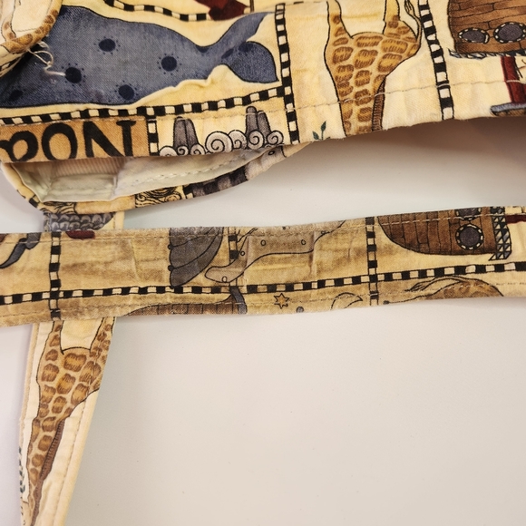 Accessories Unlimited Canvas Bag Noah's Ark Large Tote - Picture 5 of 16